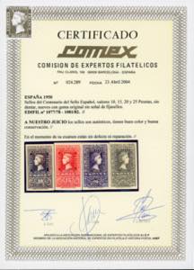 SPAGNA 1950 - Centenario ... 