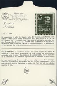 SPAGNA 1950/51 - Visita del ... 