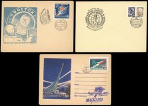 SPAZIO RUSSIA 1961 - Interessante insieme di ... 