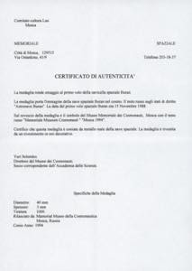 SPAZIO RUSSIA 1994 - Medaglia ... 