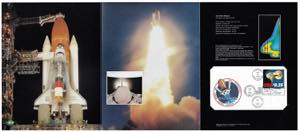 SPAZIO USA 1983 - Cosmogramma SHUTTLE STS-8 ... 