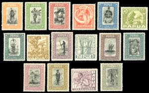 AUSTRALIA-PAPUA NUOVA GUINEA 1932 - Serie ... 