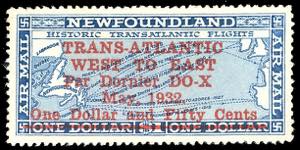 BRITISH COLONIES-NEWFOUNDLAND POSTA AEREA ... 