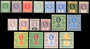 BRITISH COLONIES-SIERRA LEONE 1921/28 - ... 