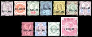BRITISH COLONIES-ZULULAND 1888/93 - Regina ... 