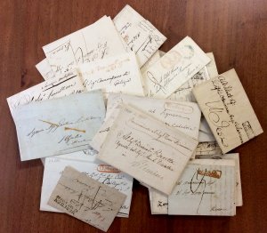 PREFILATELICHE 1760/1860 - Una cinquantina ... 