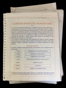 PREFILATELICHE NAPOLI 1800/1860 - Le ... 