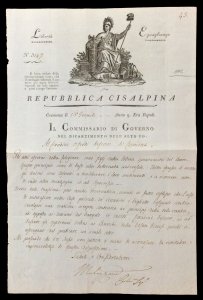 REPUBBLICA CISALPINA 1787/1803 - ... 