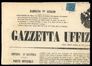 PARMA 1852/1859 - Cinque lettere e ... 