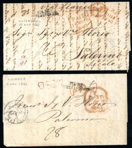 SICILIA INCOMING MAIL 1843/1945 - ... 