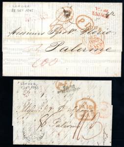SICILIA INCOMING MAIL 1843/1945 - ... 