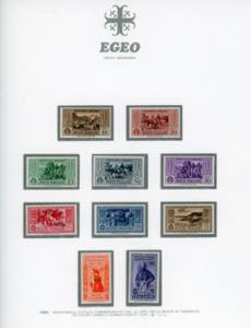 ISOLE DELLEGEO 1932 - Garibaldi, ... 