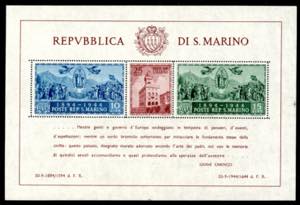 SAN MARINO FOGLIETTI 1945/65 - ... 
