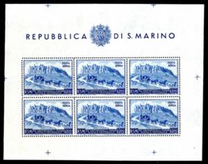 SAN MARINO FOGLIETTI 1945/65 - ... 
