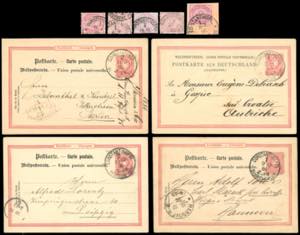 GERMANIA LEVANTE 1884/1896 - Quattro ... 