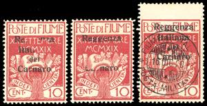 1920 - 10 cent. soprastampato Reggenza ... 