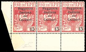 1920 - 15 cent. su 10 cent. soprastampato ... 