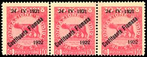 1922 - 10 cent. soprastampato Costituente ... 