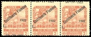1922 - 2 lire Costituente Fiumana-1922 ... 
