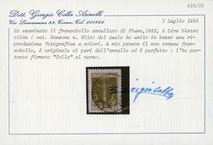 1923 - 5 lire bistro oliva S.Vito, ... 