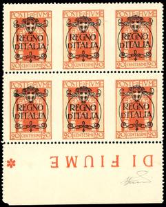 1924 - 20 cent. soprastampato Regno ... 