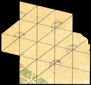 1920 - 1 cent. Nave, carta ... 