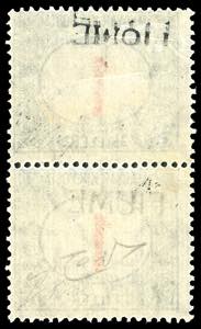 1918/19 - 1 f. cifra rossa, ... 