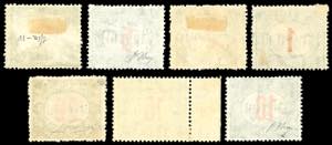 1918/19 - 1 f., 2 f., 5 f., 6 f., ... 