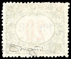 1918/19 - 20 f. cifre rosse, ... 