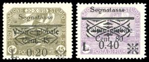 1921 - 0,20 lire su 45 cent. e 0,40 lire su ... 