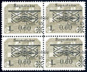 1921 - 0,60 lire su 45 cent. (34), ... 