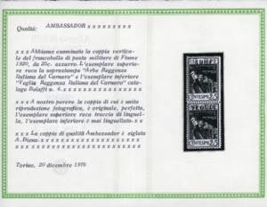 1920 - Soprastampati in caratteri ... 