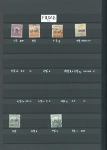 FIUME 1918/19 - Collezione di ... 