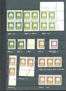 FIUME 1923/24 - Collezione di ... 