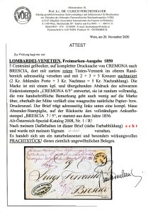 1856 - 5 cent. giallo ocra (1), ... 