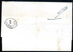 1855 - 30 cent. bruno lillaceo, II ... 