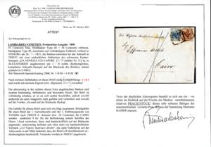 1855 - 30 cent. bruno lillaceo, II ... 