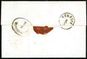 1866 - 3 soldi verde, dent. 9 1/2 ... 