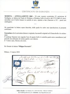 FINALE DI MODENA, cartella in ... 