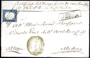 FINALE DI MODENA, cartella in nero, non ... 