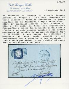 REGGIO, sei sbarre + cerchio ... 