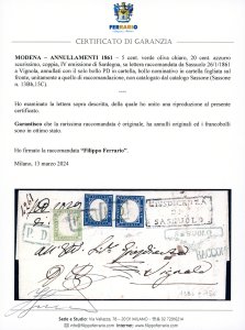 SASSUOLO, PD unico annullatore + ... 