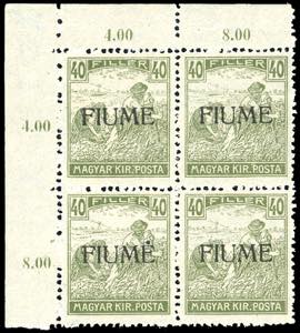 1918 - 10 f. Mietitori, ... 