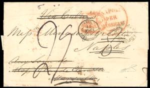 INCOMING MAIL GRAN BRETAGNA-FRANCIA 1859 - ... 