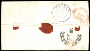 1858 - 20 grana rosa lillaceo, I ... 