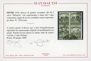 1918 - 40 f. Mietitori, ... 