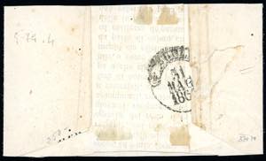 1862 - 1/2 tornese verde giallo, ... 