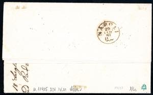 1861 - 1/2 grano bruno grigiastro ... 