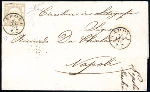 1861 - 1/2 grano bruno grigiastro (18c), ... 