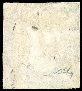 1861 - 1 grano nero, DOPPIA ... 